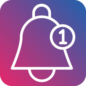 Notification Icon Style vector