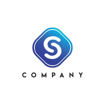 Swirly Logo, Letter S logo, Business corporate S letter logo vector