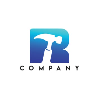 Reno Homes logo, R Letter Logo, Real Estate Logo vector