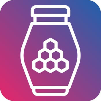 Honey Icon Style vector