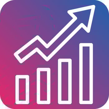 Analytics Icon Style vector