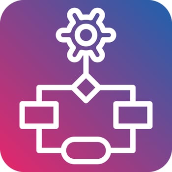 Workflow Icon Style vector