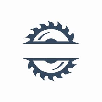 circular saw vector design template