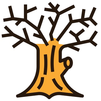 tree clip art icon vector