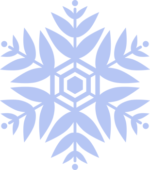 Light blue snowflake icon. winter concept, new year and christmas festival png