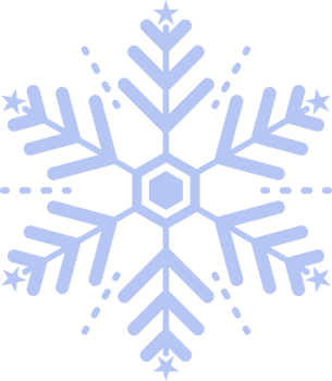 Light blue snowflake icon. winter concept, new year and christmas festival png