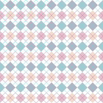 beautiful argyle pattern seamless background design vector