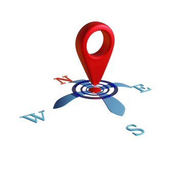 3d map icon for website png