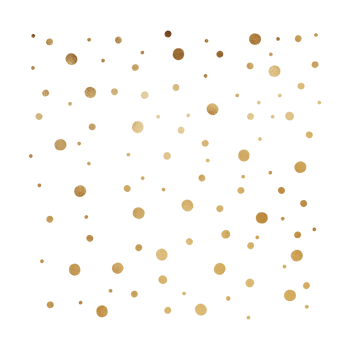 Golden Metallic Dots png