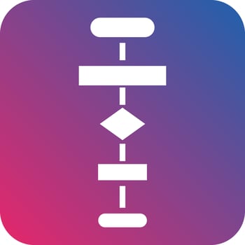 Flowchart Icon Style vector