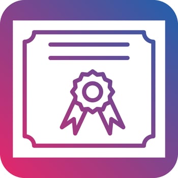Diploma Icon Style vector