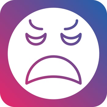 Sad Icon Style vector