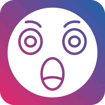 Wow Icon Style vector