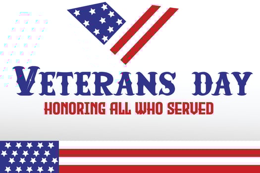 Veterans day copy space.Honoring all who served. Letter V logo with USA flag and soldiers as a symbol of veterans.flag USA design for memorial day background.11th November Happy Veterans Day. vector