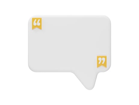 Quote box mockup vector