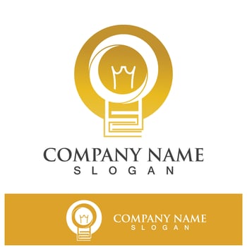 Light bulb icon vector symbol