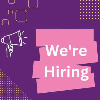 We are Hiring Poster vector