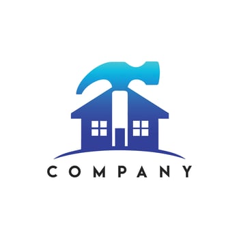 House Reno Logo, Renovations Logo, Real Estate Logo vector
