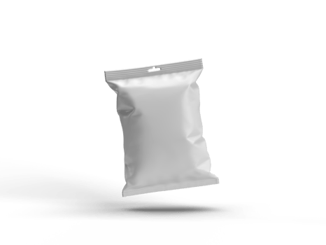 Plastic Pouch 3D Rendering png