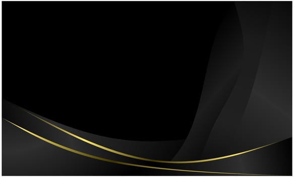 Stylish black wavy background for business cards, presentations, banners etc vector