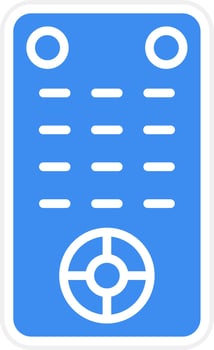 Remote Control Icon Style vector