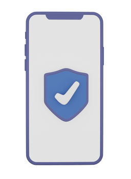 Padlock with Phone 3d icon, suitable for additional elements in the design of templates, posters and banners png
