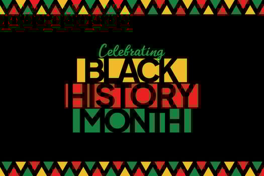 Black History Moon Background Vector Illustration