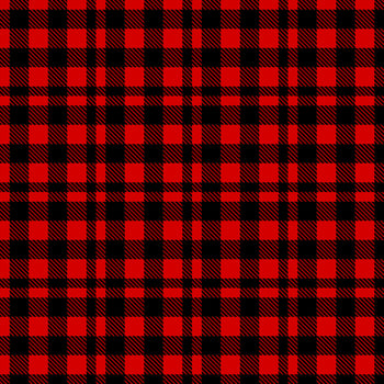red and black plaid seamless pattern vector