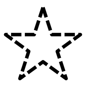 star icon vector on white background