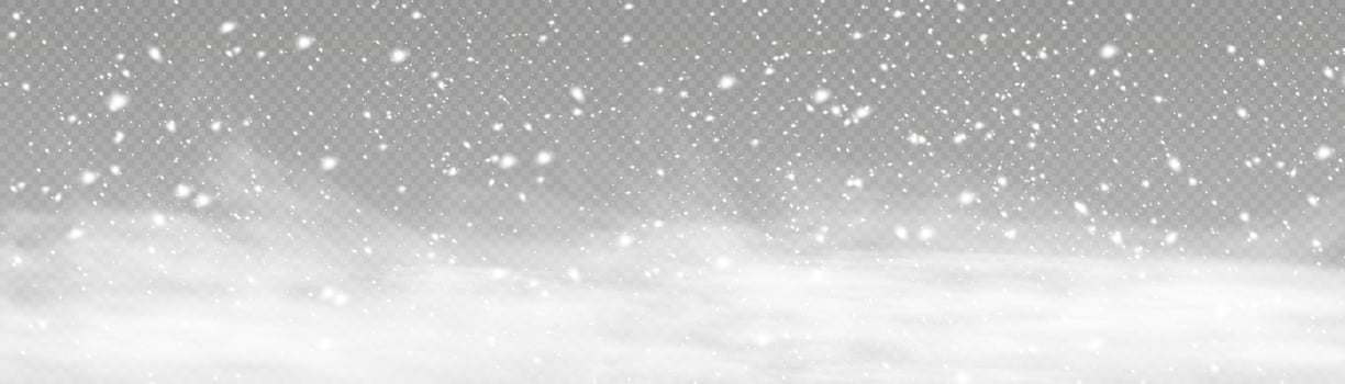 Winter and snow with fog. wind and fog. Snow and wind. White gradient decorative element. Mector illustration. Light, dust, winter, snowstorm, xmas, vector. vector