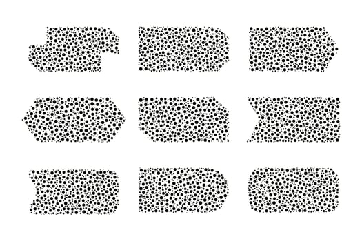 Dot of Shapes Collection 7 vector