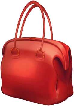 Red Office Bag png