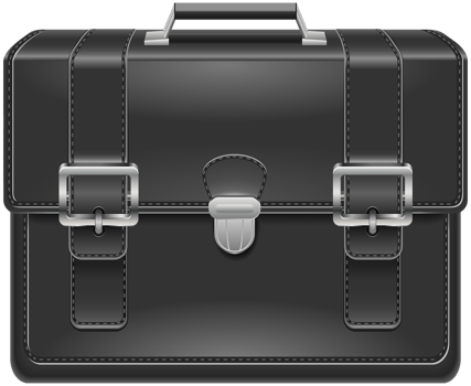 Black Office Bag png