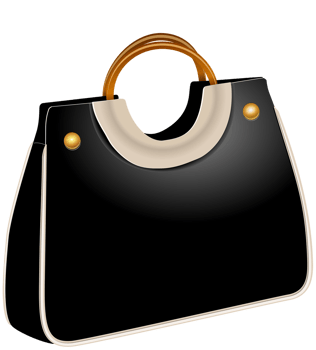 Office Handbag Black png