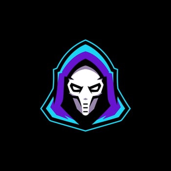 Mask Esports Logo Templates vector