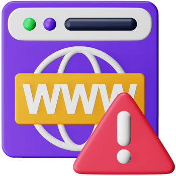 Warning 3d rendering isometric icon. png
