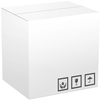 White Cardboard Box png