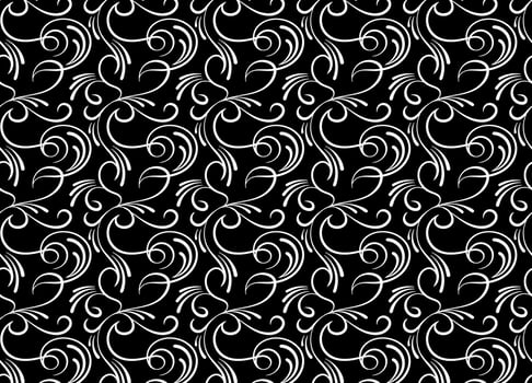 Floral pattern background template. Fit for banner, fabrique, shirt, apparel, texture. Vintage ornament. Eps 10 vector
