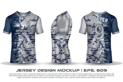 Jersey design sublimation t shirt Premium geometric pattern Incredible Vector collection for Soccer football racing cycling gaming motocross sports