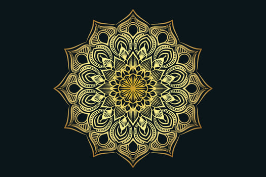 luxury mandala design background free vector