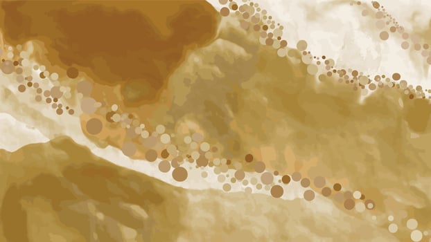 Abstract Gold Texture Wallpaper. Watercolor Textured Paper Wallpaper vector