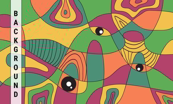 Background Abstract Full Colour Stock Illustration. Eps10 Vector