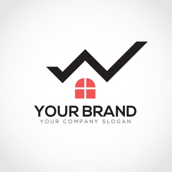 Construction Logo, Real Estate Property Logo, Insurance, Home Investment, Home Loan Logo. vector