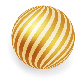 Christmas Ball with Xmas Print and Patterns. png