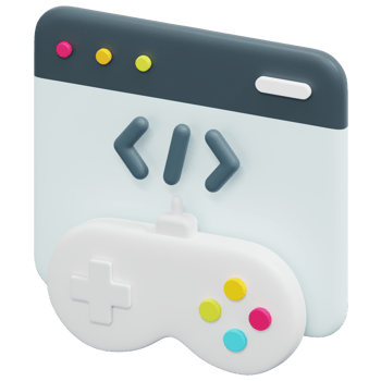 game development 3d render icon illustration png