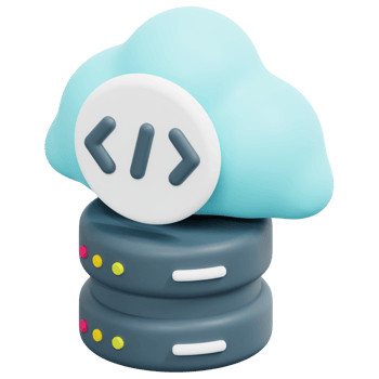 cloud 3d render icon illustration png