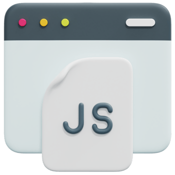 javascript 3d render icon illustration png