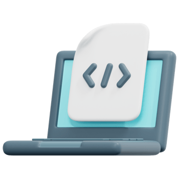 programming 3d render icon illustration png
