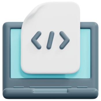 programming 3d render icon illustration png