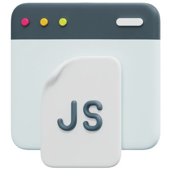 javascript 3d render icon illustration png
